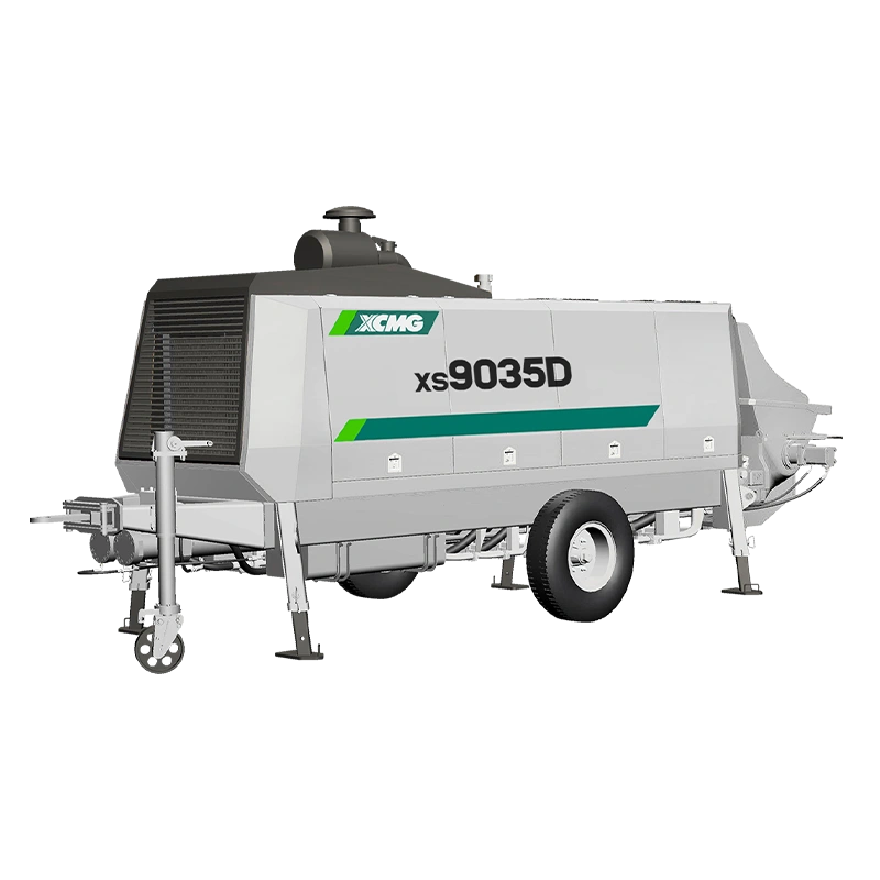 Стационарный бетононасос XCMG XS9035D - официальное фото с завода в Китае