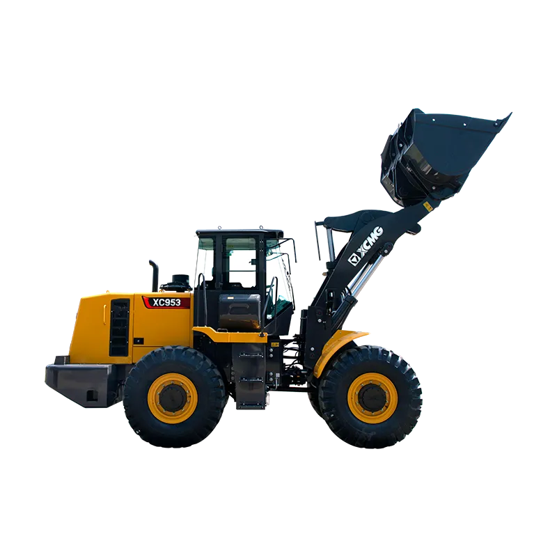 XCMG XC953 — фронтальный погрузчик в профиль