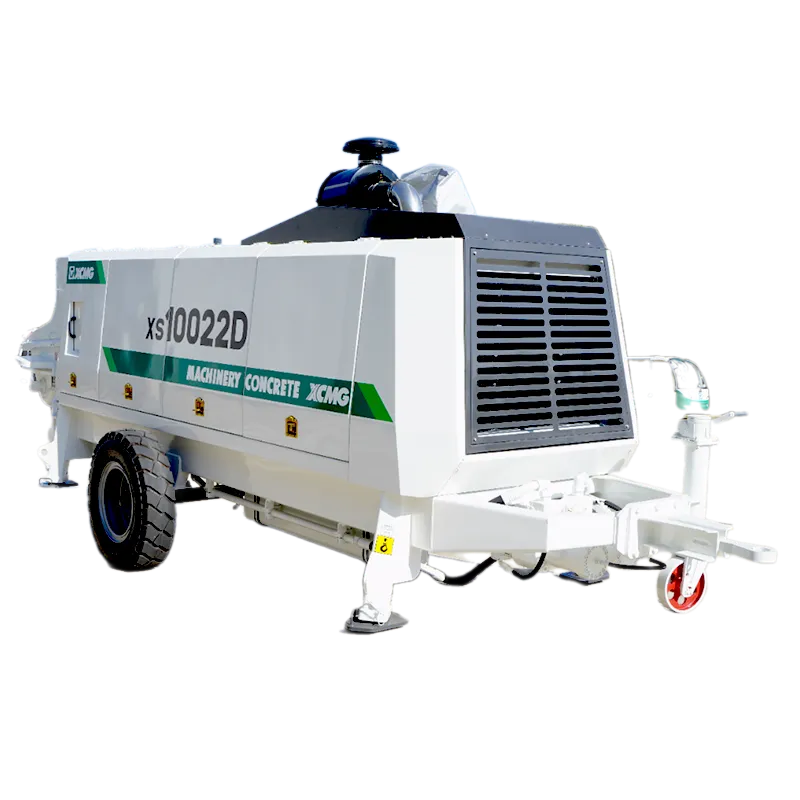 Стационарный бетононасос XCMG XS10022D - официальное фото с завода в Китае
