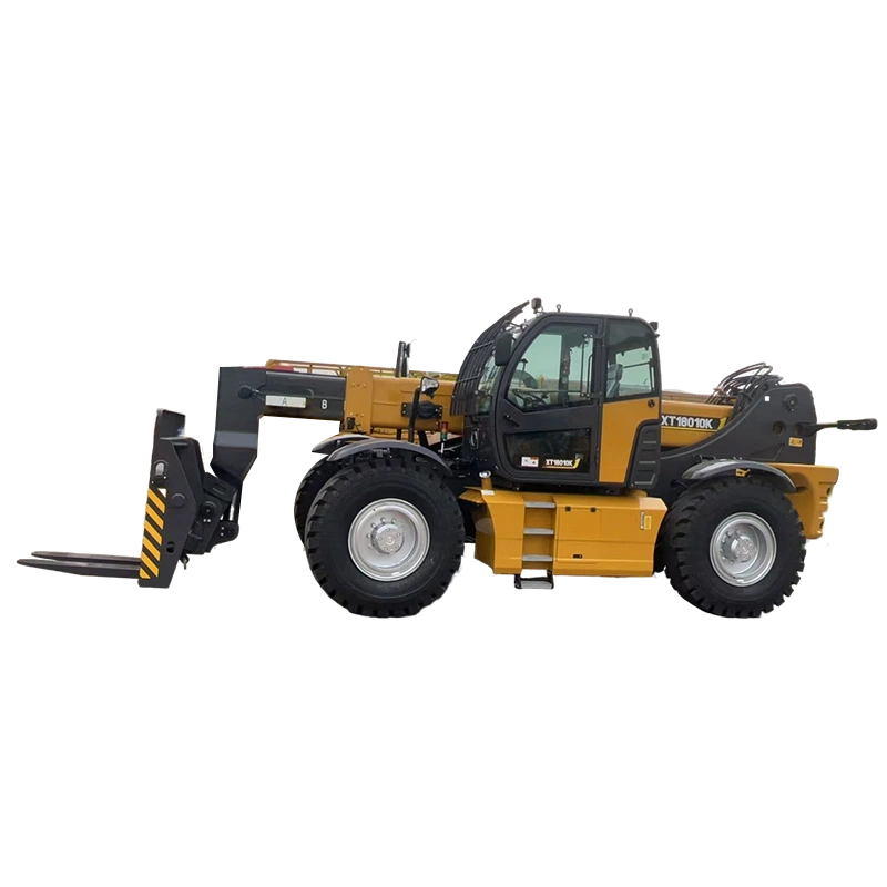 XCMG XT18010K — телескопический погрузчик нового поколения, вид сбоку