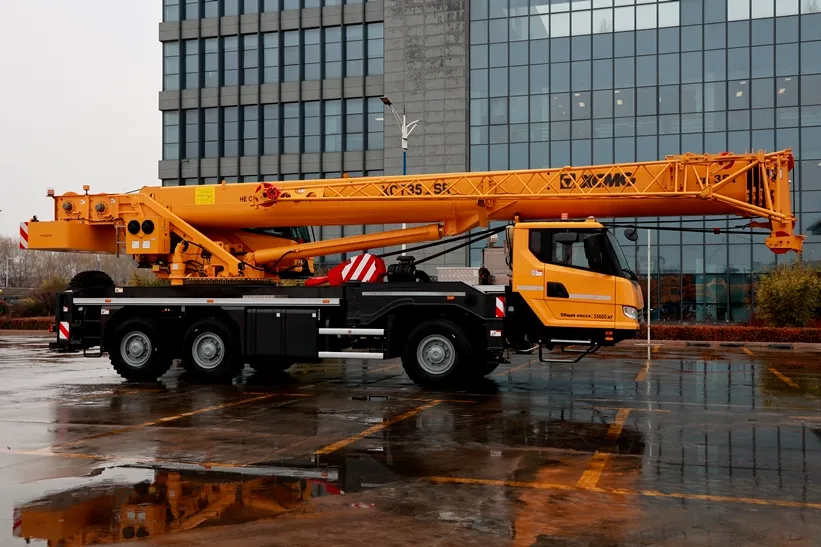 Автокран XCMG XCT35_SR - официальное изображение с китайского завода 0