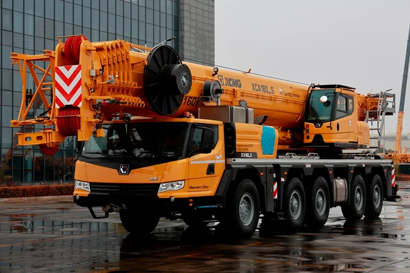 Вседорожный кран XCMG XCA160_S - официальное изображение с китайского завода 1