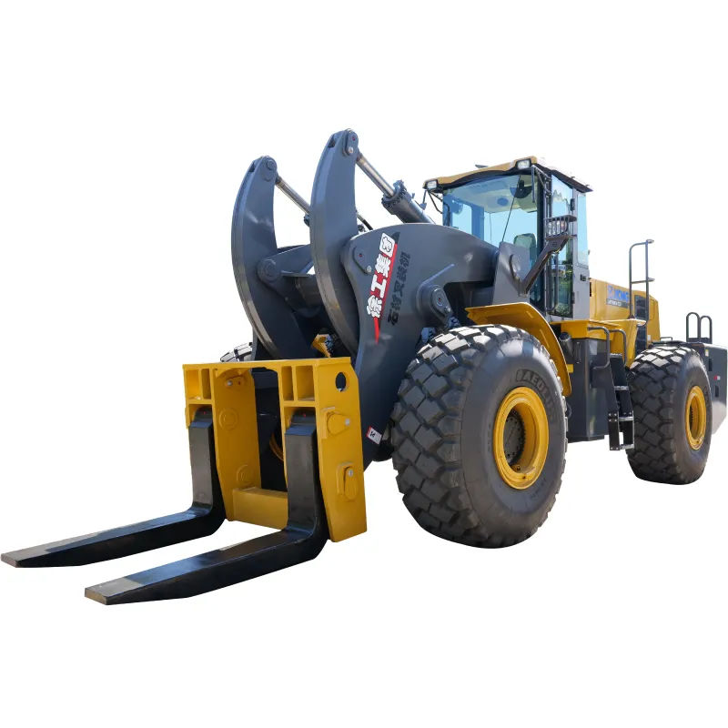 Вилочный фронтальный погрузчик XCMG LW700KN-T33 - изображение с завода из Китая