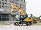 Колесный экскаватор XCMG XE180WG - официальное изображение от представительства в РФ 3