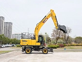 Колесный экскаватор XCMG XE210WG - оф. изображение от представителя в РФ 0