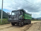 Внедорожный самосвал XGЕ110 с кузовом для тяжелых горных пород 0
