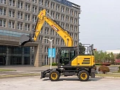 Колесный экскаватор XCMG XE180WG - официальное изображение от представительства в РФ 4